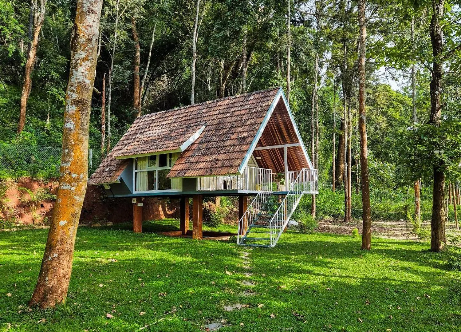 A Frame Cabins With Pool Muthanga Отель типа 